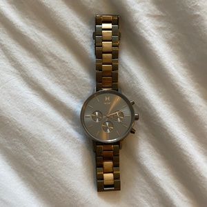 MVMT Women's Nova Orion Titanium & Rose Gold-Tone Stainless Steel Bracelet Watch